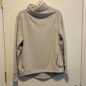 Athleta Cozy Karma Twist Neck Sweatshirt
